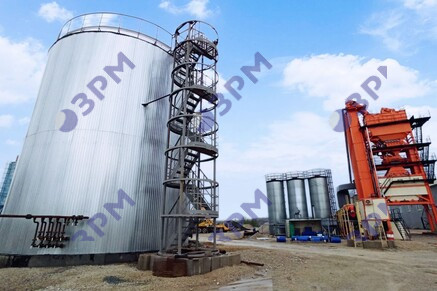 Резервуар РВС-1000 м3 для битума в Саратовской области  в Казани - Опытный завод резервуаров и металлоконструкций