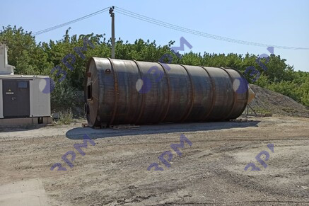 Силос 100 м3 для минерального порошка и других сыпучих материалов  в Казани - Опытный завод резервуаров и металлоконструкций